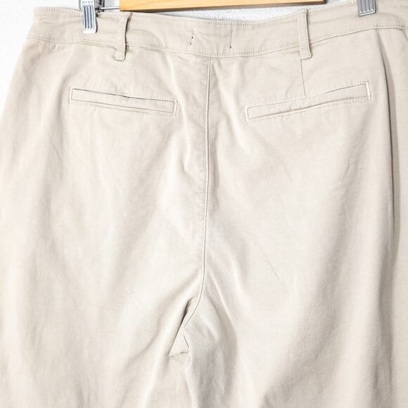 NYDJ Women’s Pants Elevated Basics Capsule Wardrobe Beige Stretch Trousers Sz 14 - Picture 6 of 9